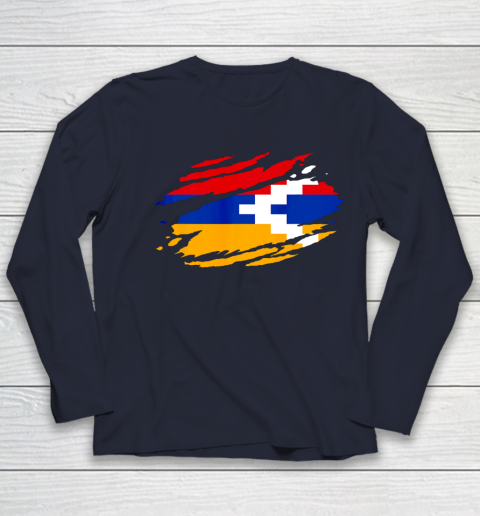 Artsakh Flag Proud Artsakh Support Artsakh Strong Armenia Youth Long Sleeve 2