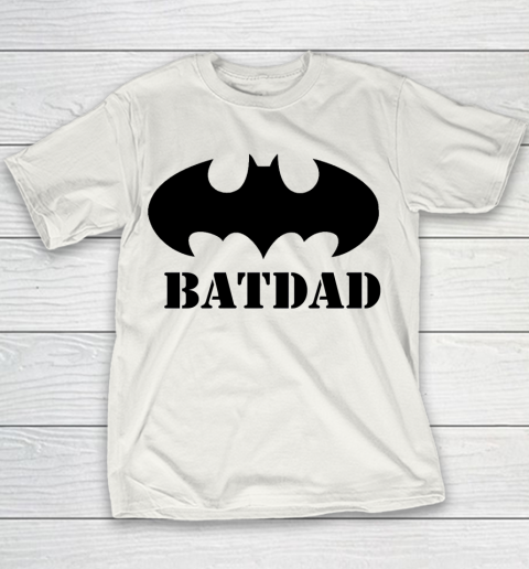 Father's Day For Dad BATDAD Youth T-Shirt