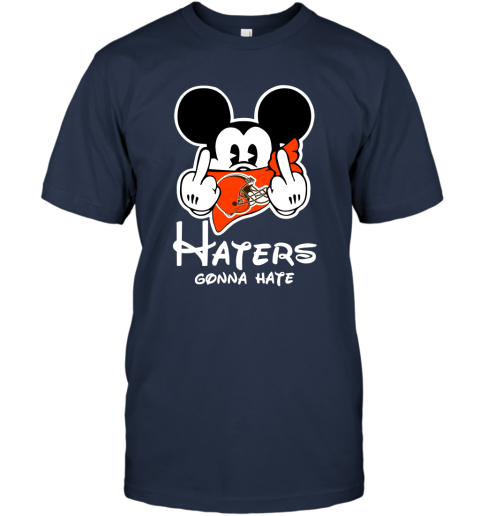 Mickey Mouse I Only Roll With Cleveland Browns T-Shirt - T-shirts Low Price