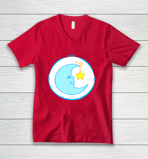 Bedtime Care For Bear Bed time For Bear Costume V-Neck T-Shirt 6