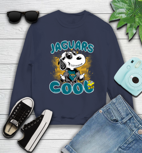 NFL Football Jacksonville Jaguars Cool Snoopy Shirt Sweatshirt 2