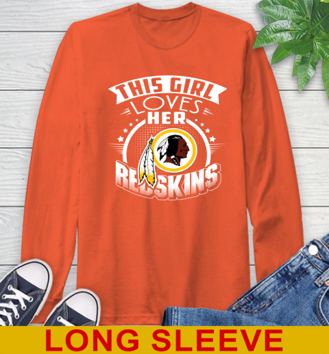 Washington Redskins NFL Football This Girl Loves Her Team 58