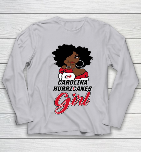 Carolina Hurricanes Girl NHL Youth Long Sleeve 5