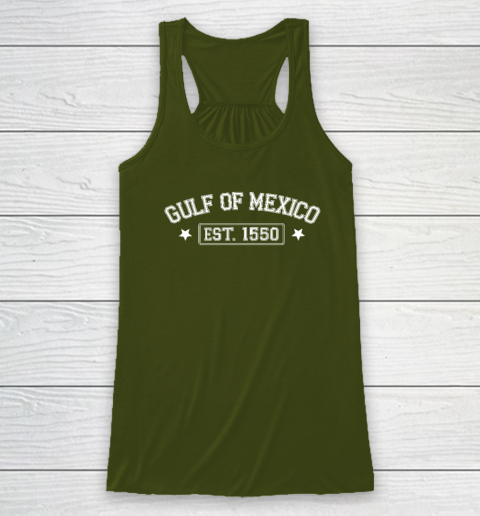 Gulf of Mexico Forever Est 1550 Racerback Tank 2