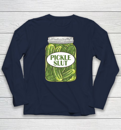 Pickle Slut Who Loves Pickles Long Sleeve T-Shirt 2