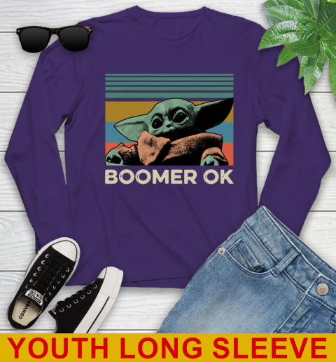 Baby Yoda Boomer OK Star Wars Vintage Shirts 120