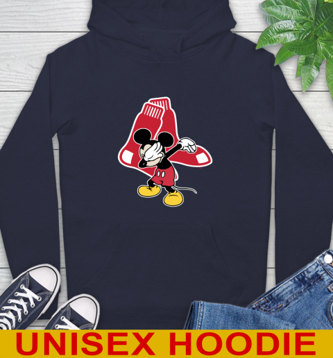Boston Red Sox MLB Baseball Dabbing Mickey Disney Sports Hoodie 4