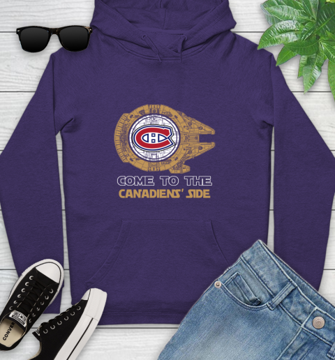 NHL Come To The Montreal Canadiens Wars Hockey Sports Youth Hoodie 5