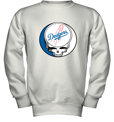 Los Angeles Dodgers The Grateful Dead Baseball MLB Mashup Youth Sweatshirt