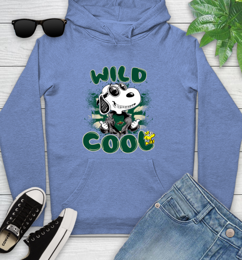 NHL Hockey Minnesota Wild Cool Snoopy Shirt Youth Hoodie 11