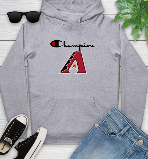 MLB Baseball Arizona Diamondbacks Champion Shirt Youth Hoodie 4