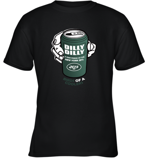 Bud Light Dilly Dilly! New York Jets Birds Of A Cooler Youth T-Shirt