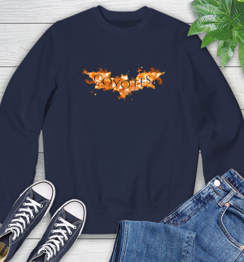 NHL Arizona Coyotes Batman Logo DC Hockey Sports Shirts Sweatshirt 2