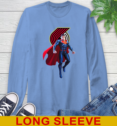 NBA Awesome Superman Basketball Sports Portland Trail Blazers 68