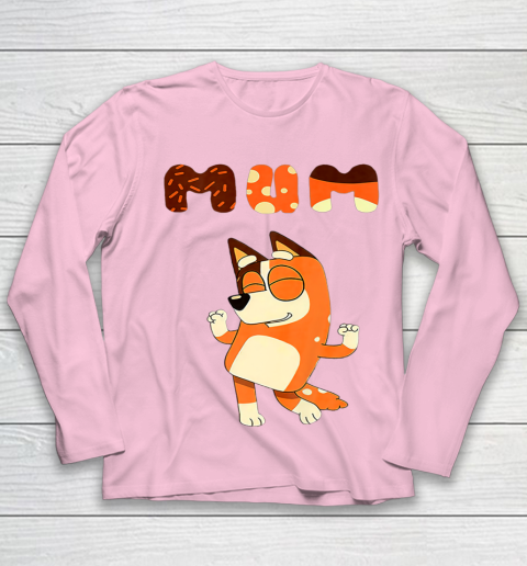 MOM Blueys mom day Youth Long Sleeve 6
