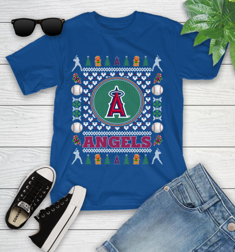 Los Angeles Angels Merry Christmas MLB Baseball Loyal Fan Ugly Shirt 111