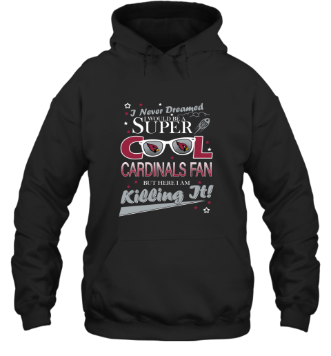 Arizona Cardinals NFL Football I Never Dreamed I Would Be Super Cool Fan Hoodie