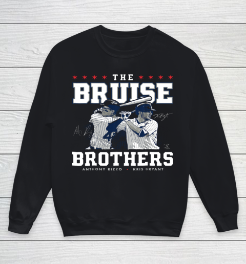 Anthony Rizzo Tshirt The Bruise Brothers Kris Bryant Youth Sweatshirt