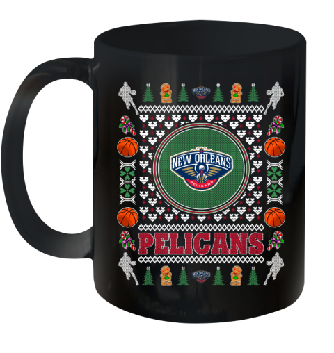 New Orleans Pelicans Merry Christmas NBA Basketball Loyal Fan Ceramic Mug 11oz