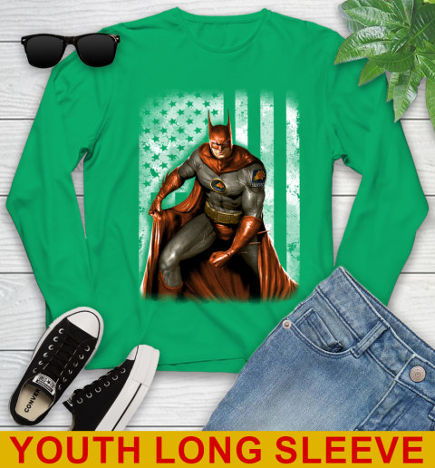 Phoenix Suns NBA Basketball Batman DC American Flag Shirt Youth Long Sleeve 7
