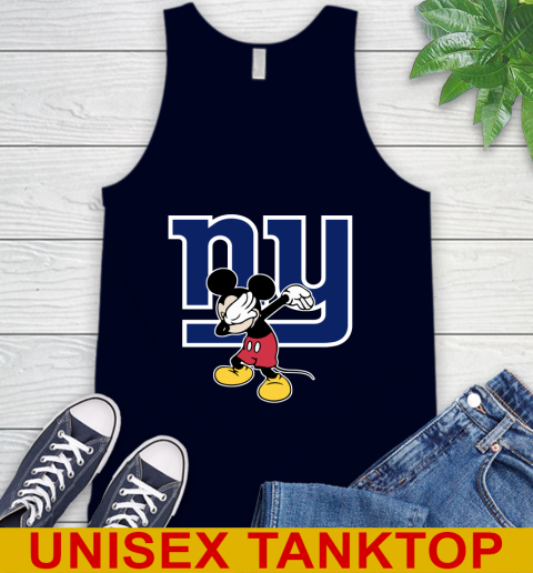 New York Giants NFL Football Dabbing Mickey Disney Sports Tank Top 3