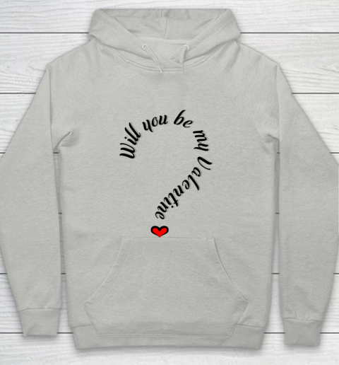 Will you be my Valentine Valentine s Day Youth Hoodie