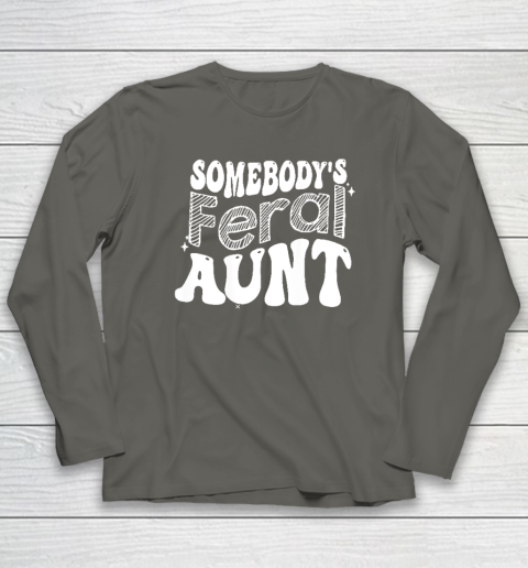 Somebody's Feral Aunt Long Sleeve T-Shirt - Image 5