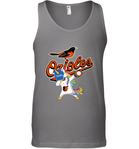 Hip Hop Dabbing Unicorn Flippin Love Baltimore Orioles Tank Top