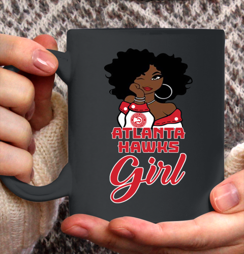 Atlanta Hawkss Girl NBA Ceramic Mug 11oz