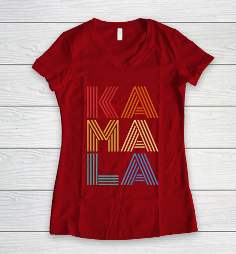 Kamala Harris Women's V-Neck T-Shirt 10