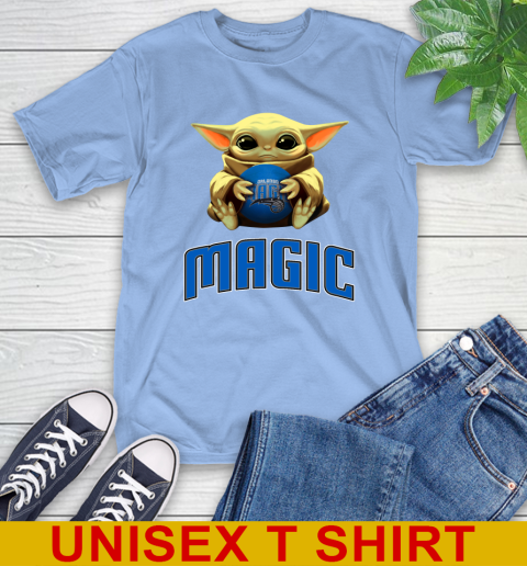NBA Basketball Orlando Magic Star Wars Baby Yoda Shirt 11