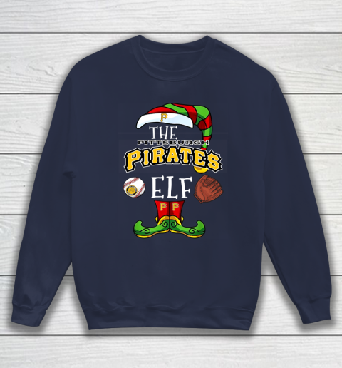 Pittsburgh Pirates Christmas ELF Funny MLB Sweatshirt 2