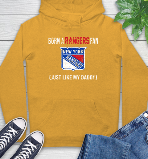 NHL New York Rangers Hockey Loyal Fan Just Like My Daddy Shirt Hoodie 2
