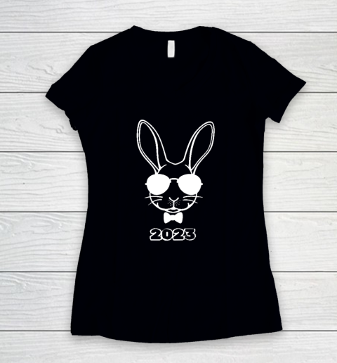Year Of The Rabbit 2023 Women's V-Neck T-Shirt