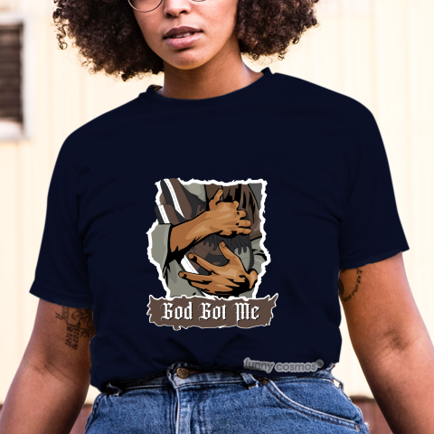 Air Jordan 1 Patina Matching Sneaker Tshirt God Got Me Brown and Black Jordan Tshirt