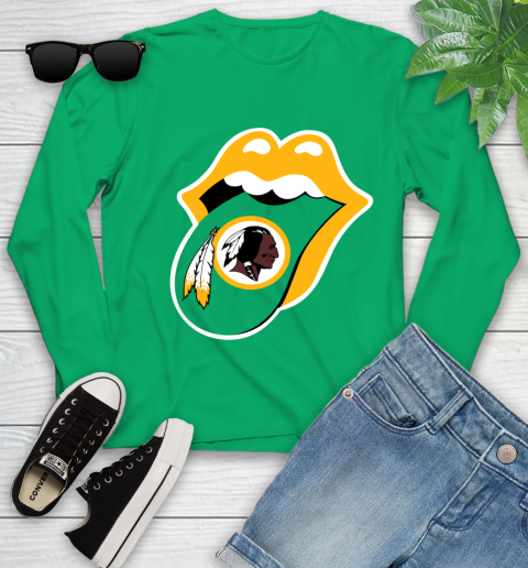 Washington Redskins NFL Football Lips I Root For My Team Adoring Fan 130