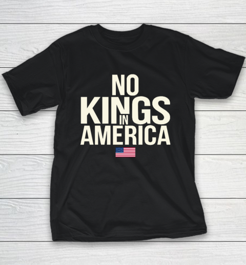 No Kings In America Youth T-Shirt