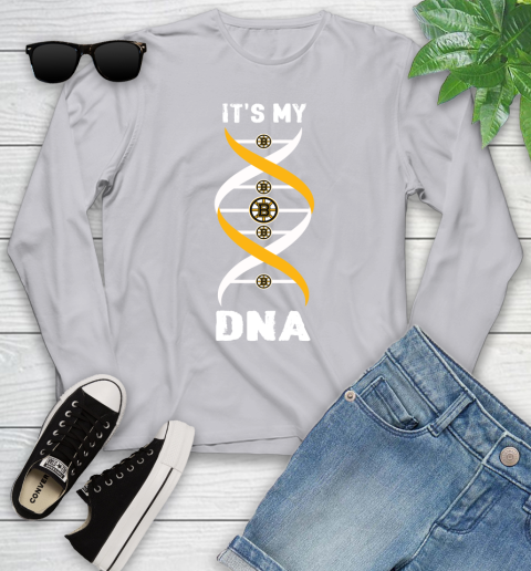 Boston Bruins NHL Hockey It's My DNA Sports Youth Long Sleeve 5