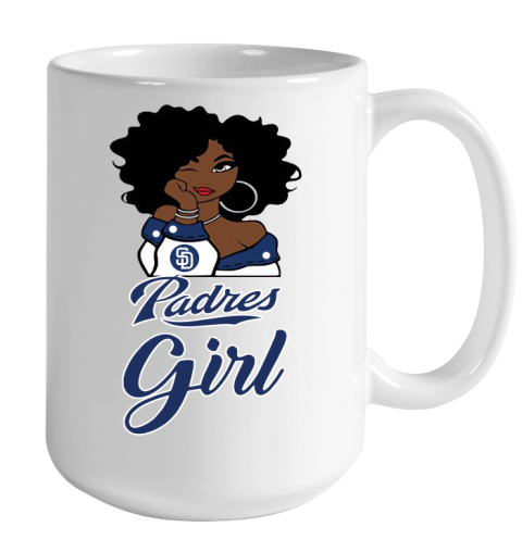 San Diego Padress Girl MLB Color Changing Mug 15oz 2
