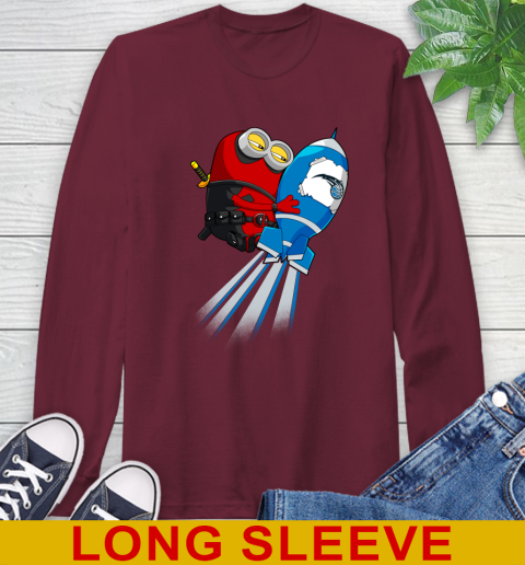 NBA Basketball Orlando Magic Deadpool Minion Marvel Shirt Long Sleeve T-Shirt 7