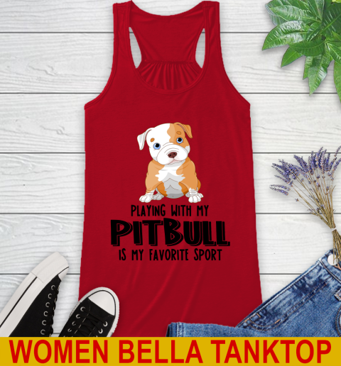 Playing with my pitbull is my favorite sport 40