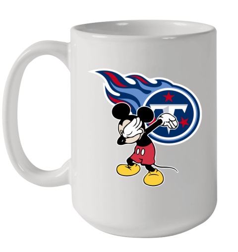 Tennessee Titans NFL Football Dabbing Mickey Disney Sports Ceramic Mug 15oz