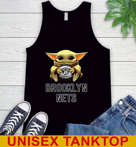 NBA Basketball Brooklyn Nets Star Wars Baby Yoda Shirt 71