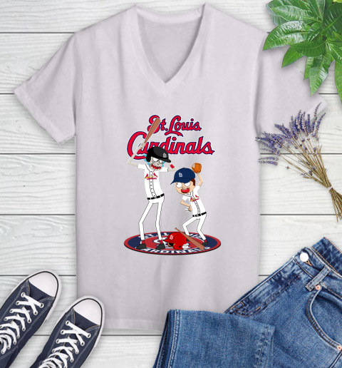 MLB St.Louis Cardinals Rick And Morty Baseball 77