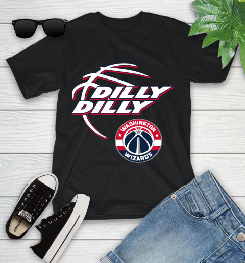 NBA Washington Wizards Dilly Dilly Basketball Sports Youth T-Shirt 2