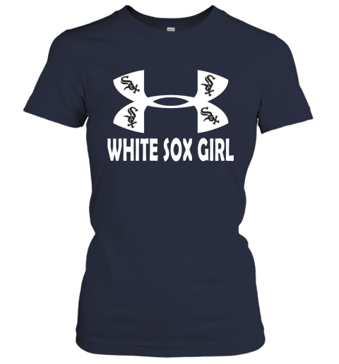 MLB Chicago White Sox Girl Under Armour Baseball Sports Women's T-Shirt