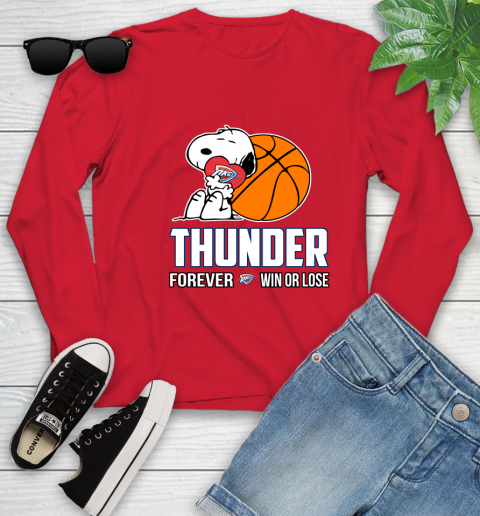 NBA The Peanuts Movie Snoopy Forever Win Or Lose Basketball Oklahoma City Thunder_000 135