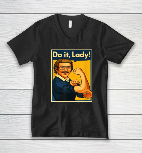 Jay Renshaw we can do it do it Lady shirt V-Neck T-Shirt