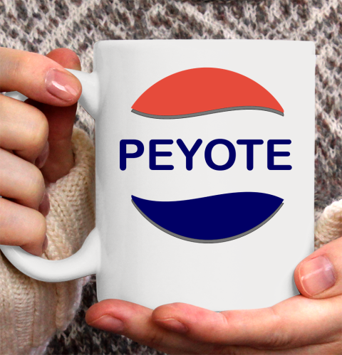 Peyote Pepsi Shirt Ceramic Mug 11oz