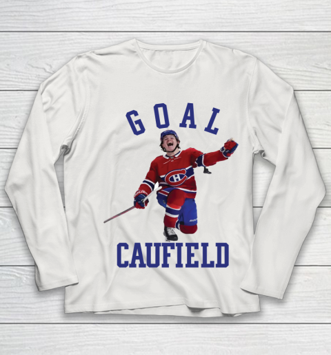 Goal Caufield Shirt Canadiens Youth Long Sleeve 8